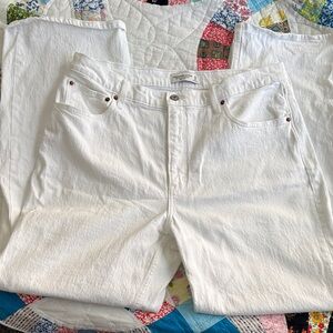 Abercrombie & Fitch White Jeans